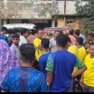 বোরহানউদ্দিনে ব্রাজিলের শোভাযাত্রা আসার পথে মোটর সাইকেল দুর্ঘটনায় এক সমর্থকের মৃত্যু