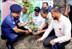 ভোলায় বৃক্ষরোপণ কর্মসূচির শুভ উদ্বোধন