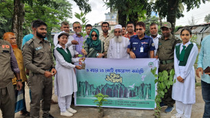 চরফ্যাশনে বৃক্ষ রোপণ কর্মসূচির উদ্বোধন