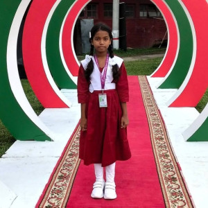 মনপুরা থেকে জাতীয় মঞ্চে অংক দৌড়ে তৃতীয় আফিফা