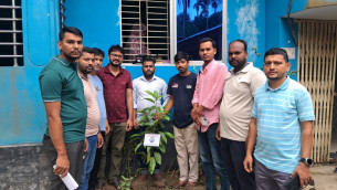 ভোলায় মাল্টিমিডিয়া রিপোর্টার্স অ্যাসোসিয়েশনের বৃক্ষরোপণ