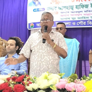 মানুষের কল্যাণেই কাজ করছে বর্তমান সরকার: এমপি হাফিজ ইব্রাহিম