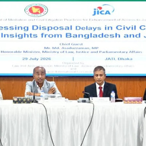 দেওয়ানি মামলার জট নিরসনে কার্যকর উদ্যোগ নিয়েছে সরকার: আইনমন্ত্রী
