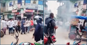 চরফ্যাশনে এইচএসসি পরীক্ষা কেন্দ্রে পরীক্ষার্থীদের হামলা ভাংচুর