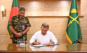 আধুনিক ও প্রযুক্তিনির্ভর সেনাবাহিনী গড়তে সরকার বদ্ধপরিকর : প্রধানমন্ত্রী