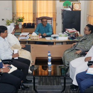 ভোলায় জিজেইউএসের কার্যক্রম পরিদর্শনে মৎস্য ও প্রাণিসম্পদ মন্ত্রণালয়ের প্রতিনিধি দল