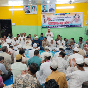 লালমোহনে খালেদা জিয়ার ৮২তম জন্মদিন পালিত