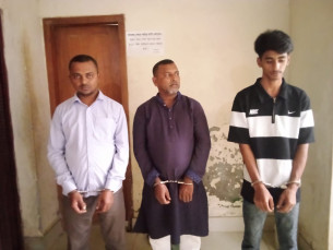 চরফ্যাশনে শিক্ষক পেটানো মামলায় প্রধান শিক্ষকসহ তিনজন জেল হাজতে