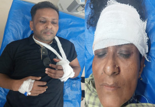 চরফ্যাশনে একই পরিবারের ৪ জনকে কুপিয়ে ও পিটিয়ে আহত
