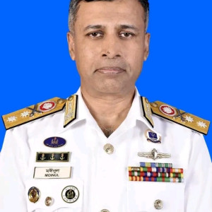কোস্টগার্ডের মহাপরিচালক হিসেবে দায়িত্ব পেলেন ভোলার সন্তান রিয়ার অ্যাডমিরাল মঈনুল হাসান