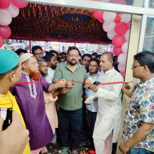 লালমোহনে ফেয়ার ডায়াগনস্টিক সেন্টারের শুভ উদ্বোধন