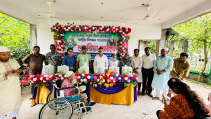 ভোলায় বিবা’র নিবন্ধন প্রাপ্তিতে শুকরিয়া সমাবেশ ও সহায়তা বিতরণ
