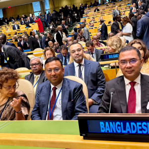 জাতিসংঘ সাধারণ পরিষদের উদ্বোধনী অধিবেশনে যোগ দিলেন প্রধানমন্ত্রী
