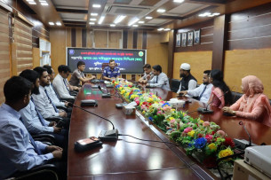 ভোলা জেলা পুলিশ অফিস পরিদর্শনে ৮১তম বুনিয়াদি প্রশিক্ষণ কোর্সের কর্মকর্তারা
