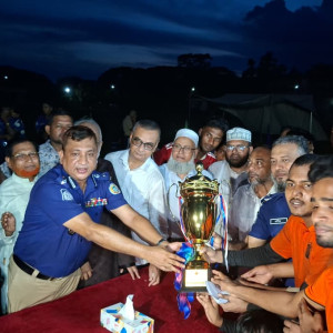 ভোলায় কমিউনিটি পুলিশ অনূর্ধ্ব-২০ কাবাডি চ্যাম্পিয়নশিপ