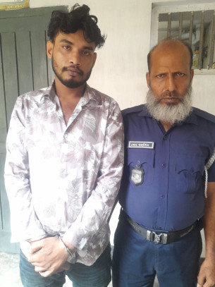 বোরহানউদ্দিনে ২ বছরের সাজাপ্রাপ্ত ওয়ারেন্টভুক্ত আসামি গ্রেফতার