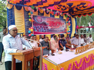 মনপুরায় মনোয়ারা বেগম মহিলা কলেজে নবীন বরণ অনুষ্ঠিত