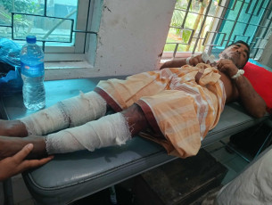 মনপুরায় ইউপি মেম্বারকে পিঠিয়ে হাত-পা ভেঙ্গে দিল দুর্বৃত্তরা