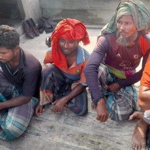 ভোলায় মা ইলিশ সংরক্ষণ অভিযানে ৩৬ হাজার মিটার জাল জব্দ ৪ জনকে জরিমানা