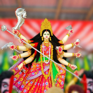 দুর্গার আগমনে উৎসবের আবহ, লালমোহনে প্রস্তুত ২৩ মণ্ডপ