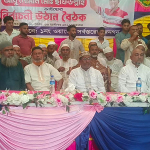 ভোলার দক্ষিণ দিঘলদীতে নির্বাচনী মাঠে সরব