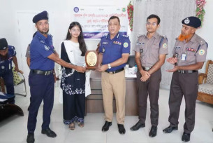 ভোলায় বাংলাদেশ পুলিশ মেধা বৃত্তি ২০২৪-২৫ প্রদান